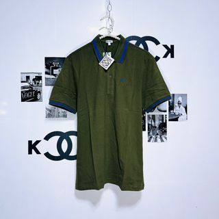 Loewe polo army green shirt