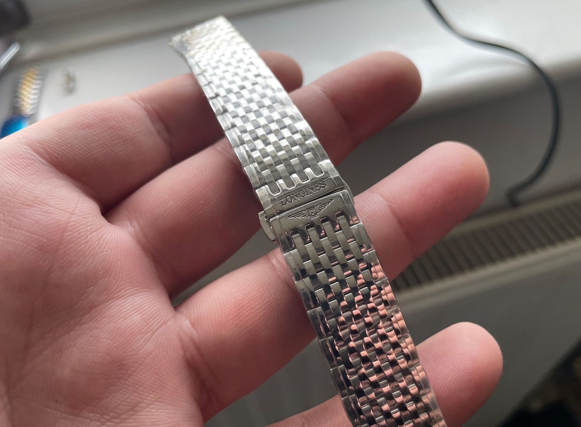 Longines stainless steel 18mm 20mm strap bracelet men s wrist watch strap solid Luxury Watches on Carousell
