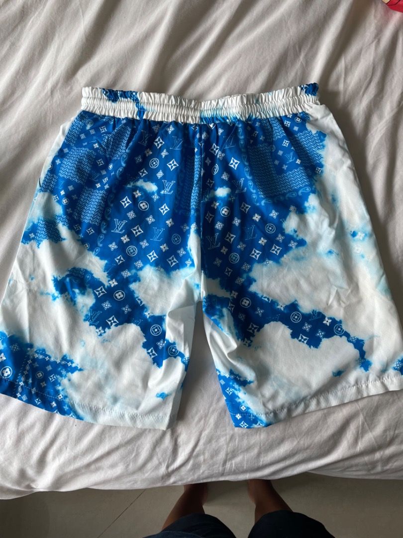 Louis Vuitton Bandana Monogram Swim Shorts, Men's Fashion, Bottoms