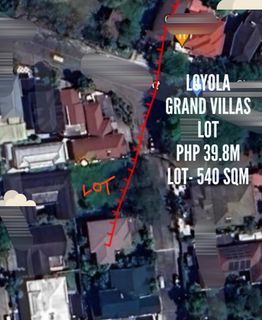 Loyola Grand Villas LOT for sale- Lowest Price