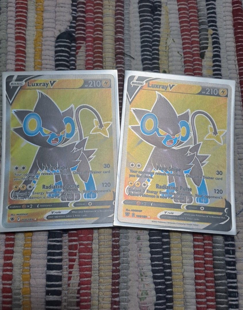 Luxray V Full Art Astral Radiance Pokemon Pokmon Cards, Hobbies & Toys, Toys & Games on Carousell Luxray V Full Art Astral Radiance Pokemon Pokmon Cards, Hobbies & Toys, Toys & Games on Carousell