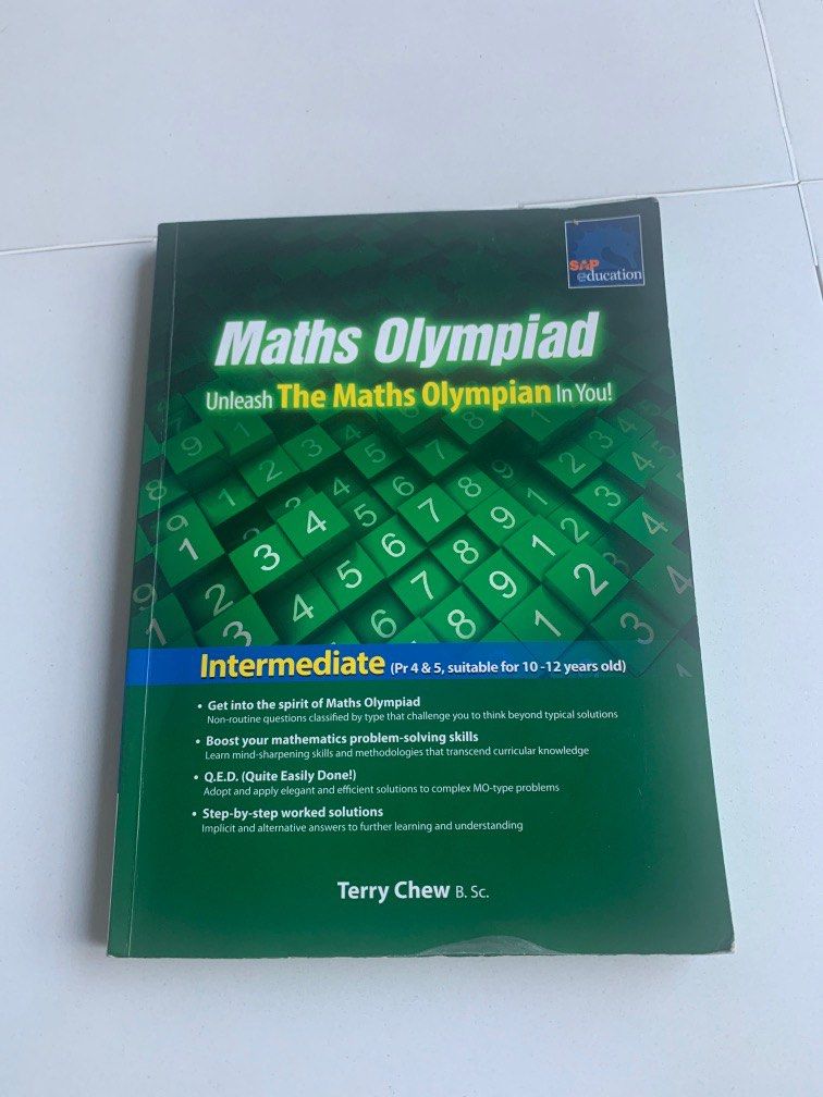Math Olympiad (Category: Assessment Books) located in Singapore. Submitted by over_load (Listing ID 1297468898, Image 1). Description: .