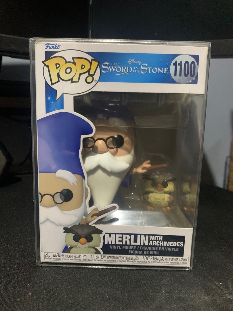 Merlin (with Archimedes) funko pop, Hobbies & Toys, Toys & Games on ...
