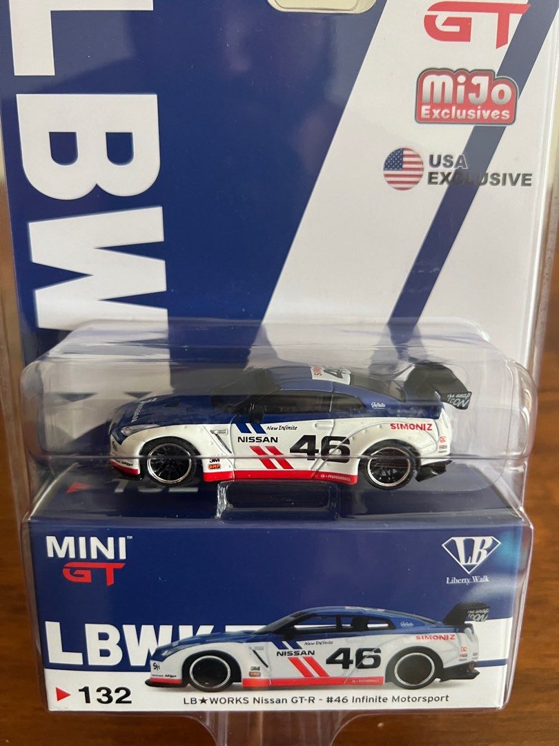ミニカー MiniGT LB Works GT-R Infinite Motorsport MINI GT 1/64 LB ワークス 日産GT-R インフィニット LBWK - メルカリ
