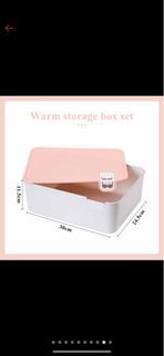 Minimalist Style Underwear Storage Compartment Box Organizer