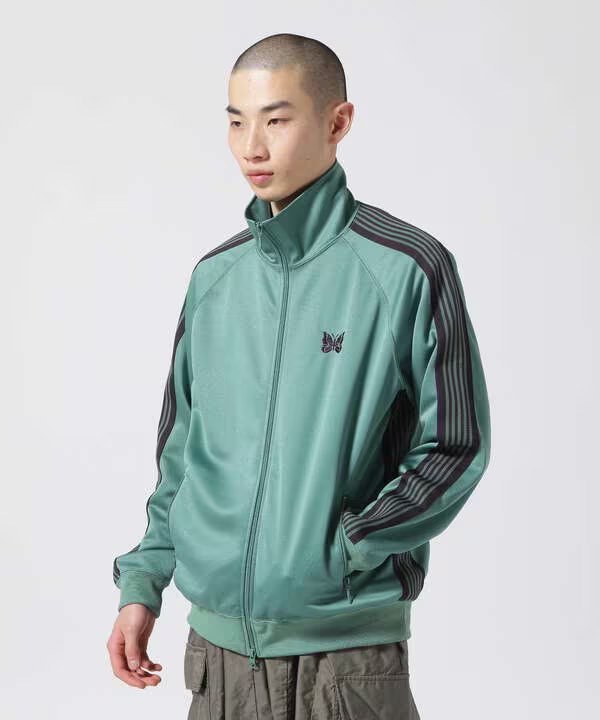 Needles 23SS Track Jacket Emerald 電繡蝴蝶Logo外套