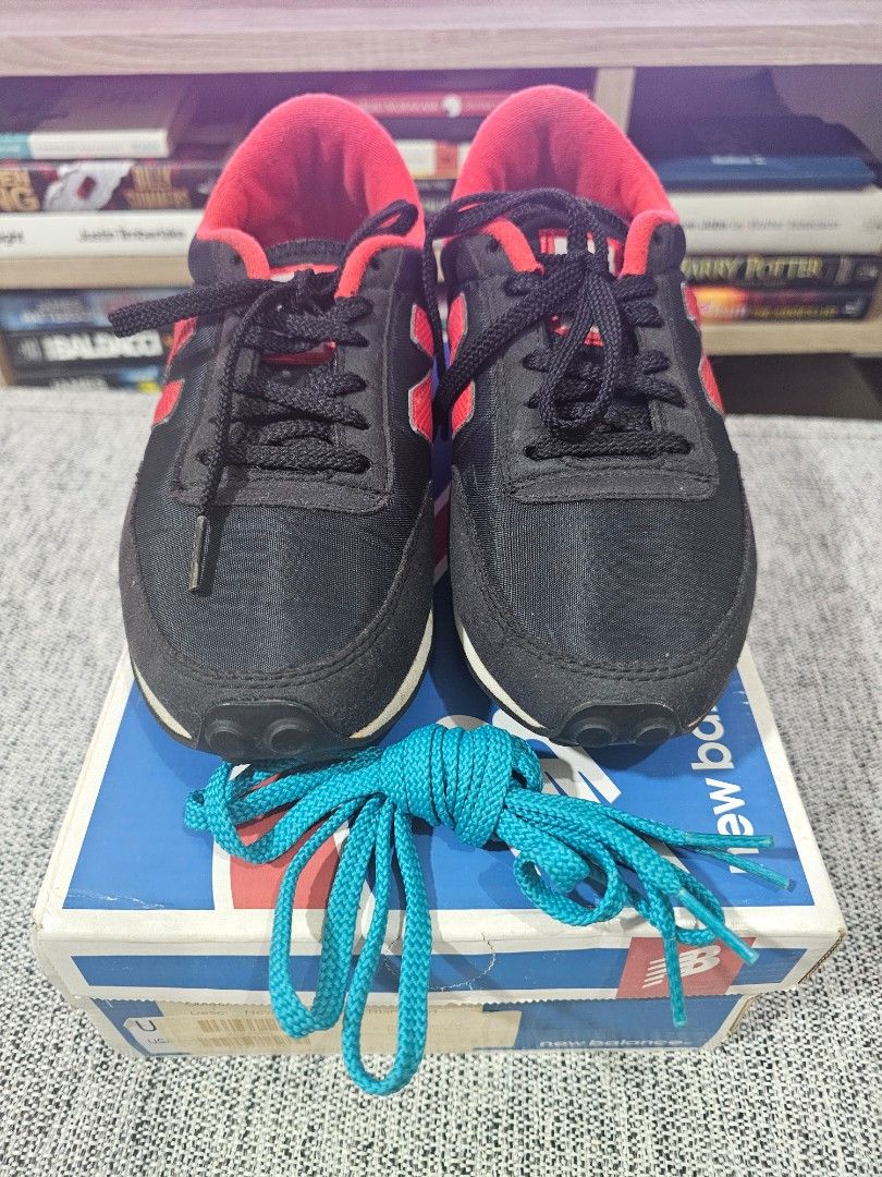 New balance 410 black red shop