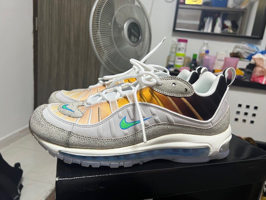 Nike Air Max 98 New York La Mezcla Men s Fashion Footwear Sneakers on Carousell