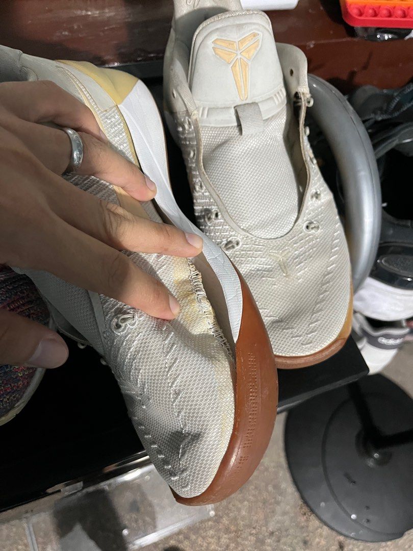 Nike Kobe AD & KD10 | READ description (Category: Sneakers) located in Manila. Submitted by smcstllo24 (Listing ID 1297475513, Image 3). Description: UPDATE: Kobe sold! KD10 nalang po avail. Selling this as pack or bundle only. Negotiable if sure buy. Both orig but SOLE sep, needs reglue. See pic - can provide more. Also busted air bubble sa KD10. Both size US10M. Kobe AD with OG box, KD none, bought in HK. .