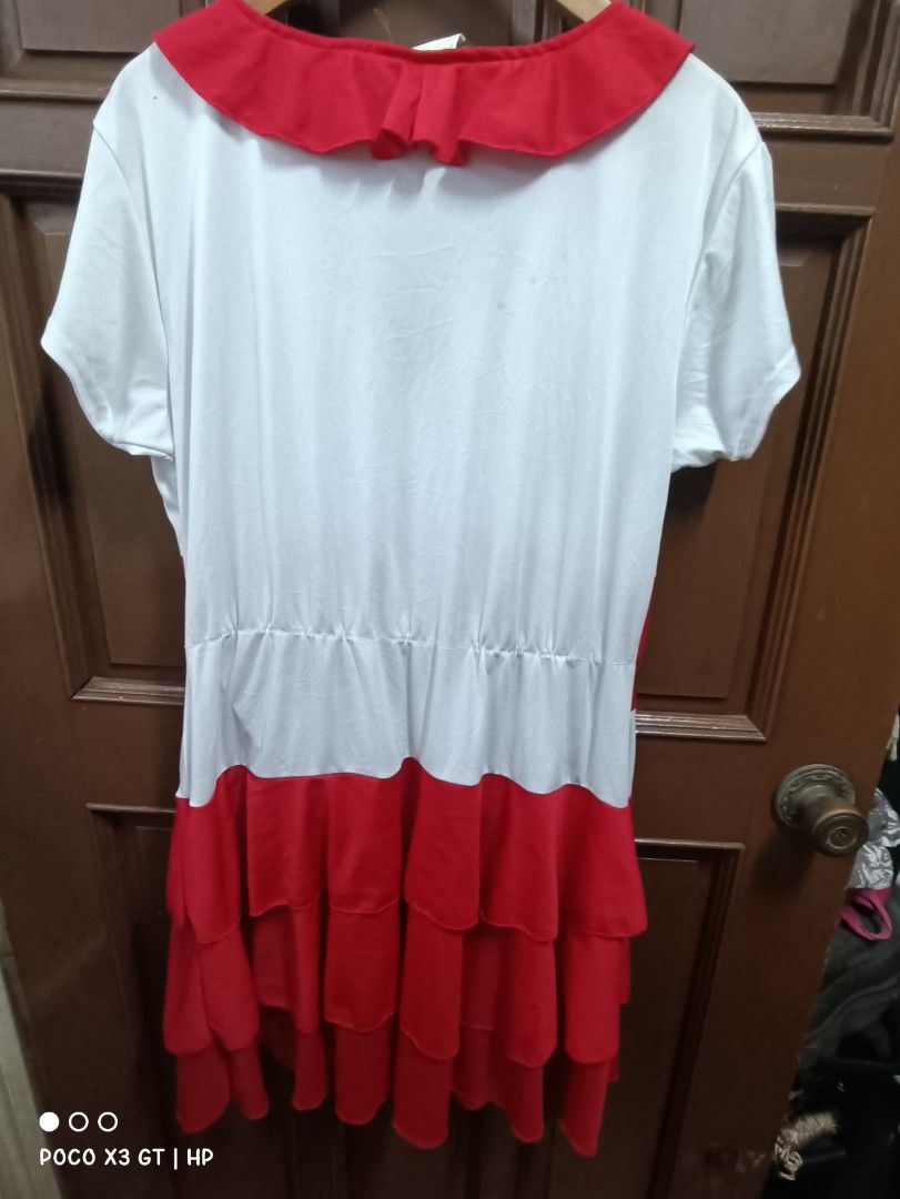 Nurse Costume 2XL (Category: Dresses) located in Pasig City. Submitted by heidedieh (Listing ID 1297481692, Image 2). Description: 2XL on tag polyester with washable stain.