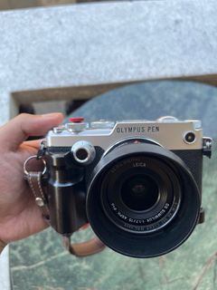 Olympus PenF Silver Mirrorless MFT/M43 Camera