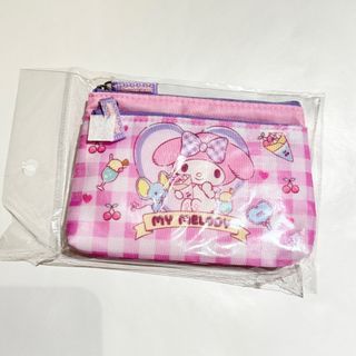 [ON HAND] Official Sanrio My Melody pouch zipper 2 layers new sealed pink purse