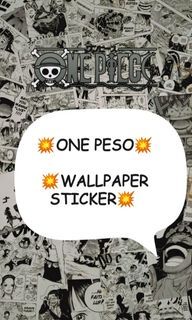 ONE PESO WALLPAPER STICKER