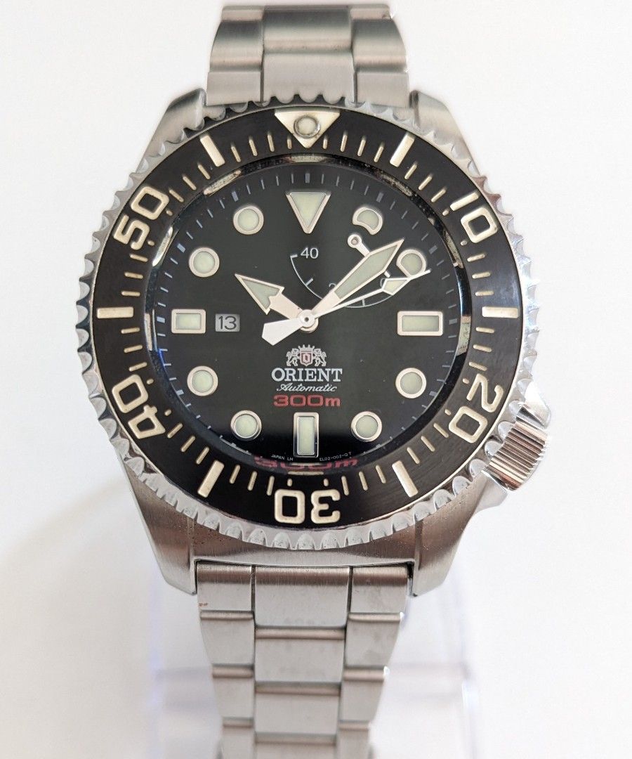 Orient Saturation Diver 300M Ref. SEL02002B Men s Fashion Watches Accessories Watches on Carousell