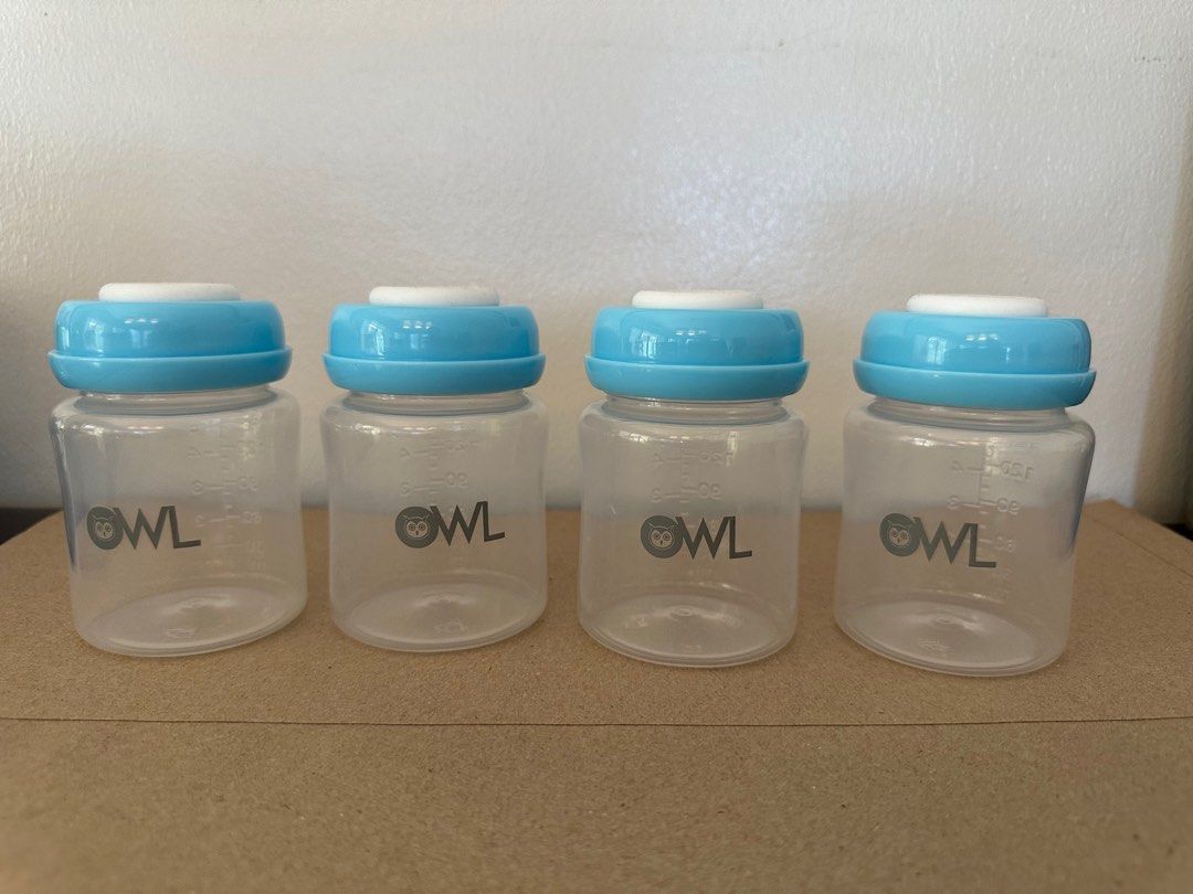 Owl breastmilk bottles (Category: Breastfeeding & Bottle Feeding) located in Paranaque City. Submitted by ladybug18 (Listing ID 1297408917, Image 1). Description: Owl breastmilk bottles, just stored and never used. Bought 2019. 5oz.