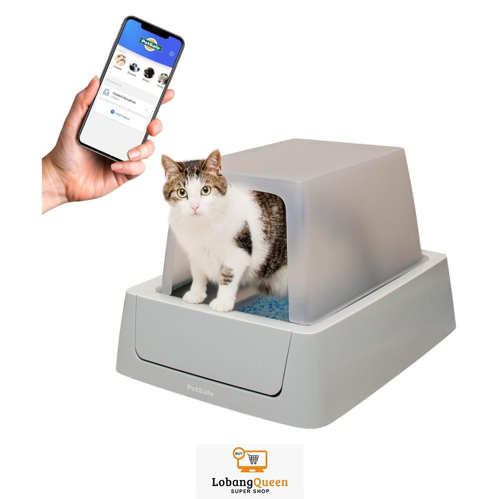 Hands free cat litter box cheap