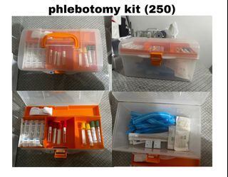 Phlebotomy Kit / Tackle Box / MedTech Supplies