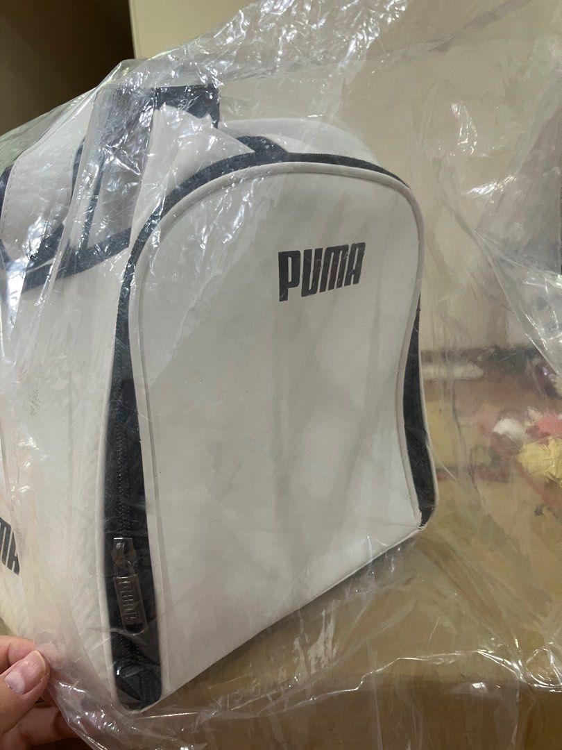 Puma Basic Boston Bag, Luxury, Bags & Wallets on Carousell