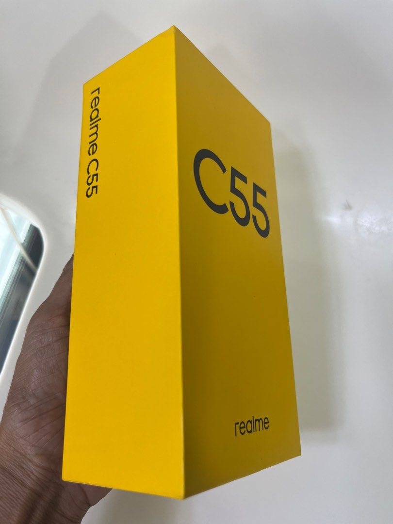 Realme C55 128gb 6g ram (Category: Realme) located in San Juan City. Submitted by AshleyandLynGeneralmerchandise (Listing ID 1297403106, Image 2). Description: We accept trade in Credit card / Home Credit Shipping Meet ups / Delivery Fb page: Ashley & Lyn.
