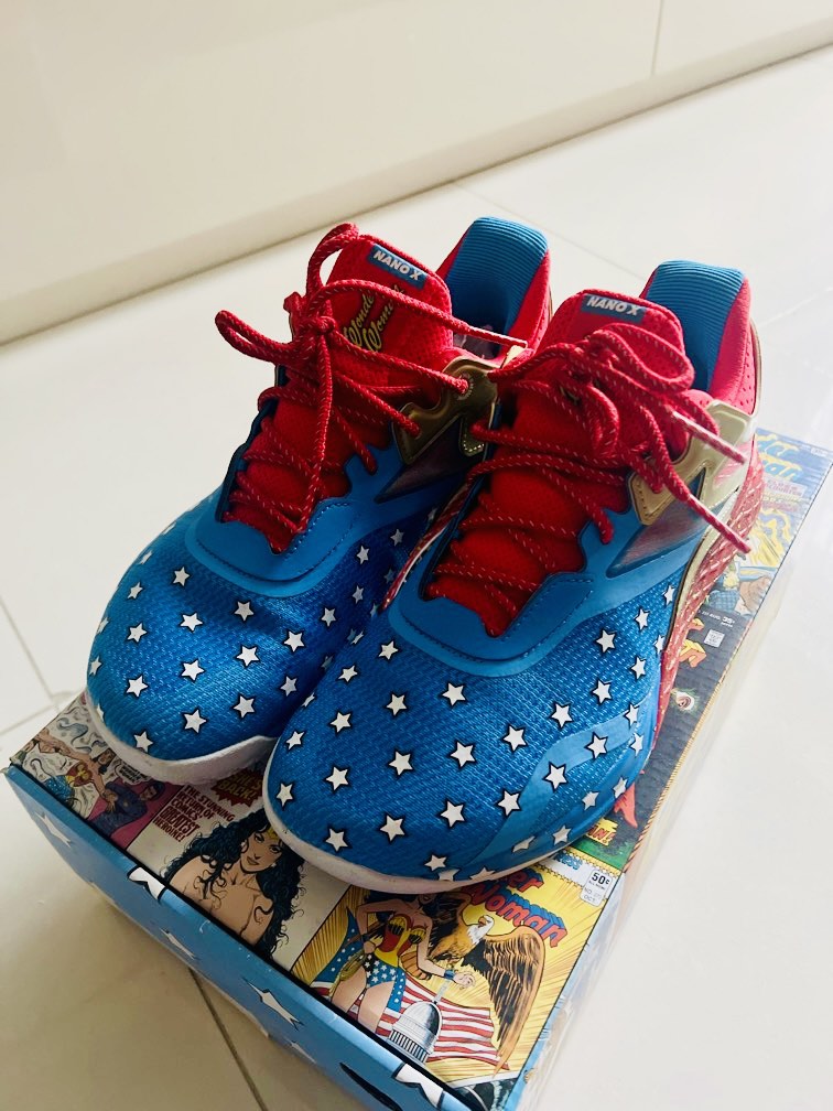 Reebok wonder women Nano, 女裝, 鞋, 波鞋- Carousell