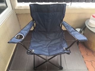 COD] Foldable Camping Chair Fishing Beach Chair Kerusi Lipat Kerusi  Healing, Sports Equipment, Hiking & Camping on Carousell