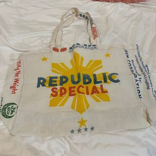 REPUBLIC SPECIAL Sako tote bag