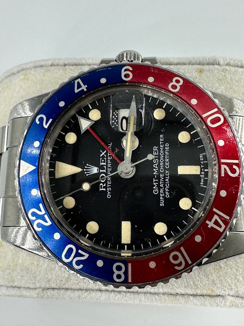 Rolex GMT 1675 circa 1978, Luxury, Watches on Carousell