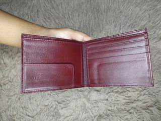 Rolex Slim single fold Wallet genuine leather