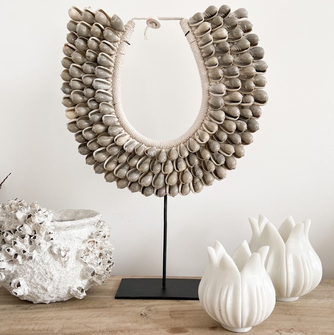 Tribal shell necklace outlet