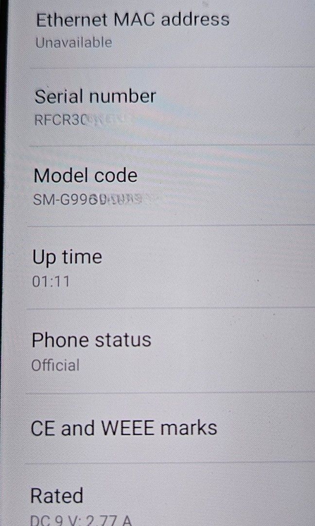 S21 Plus No Telco Lock (Category: Samsung) located in Calamba. Submitted by garyc70 (Listing ID 1297488358, Image 3). Description: Item as seen above. 8G/256GB. No problems and works like new. hardly used as have several phones. comes together with casings as seen. No box. Best if COD so you can test to hearts content. + Privacy screen installed as well.