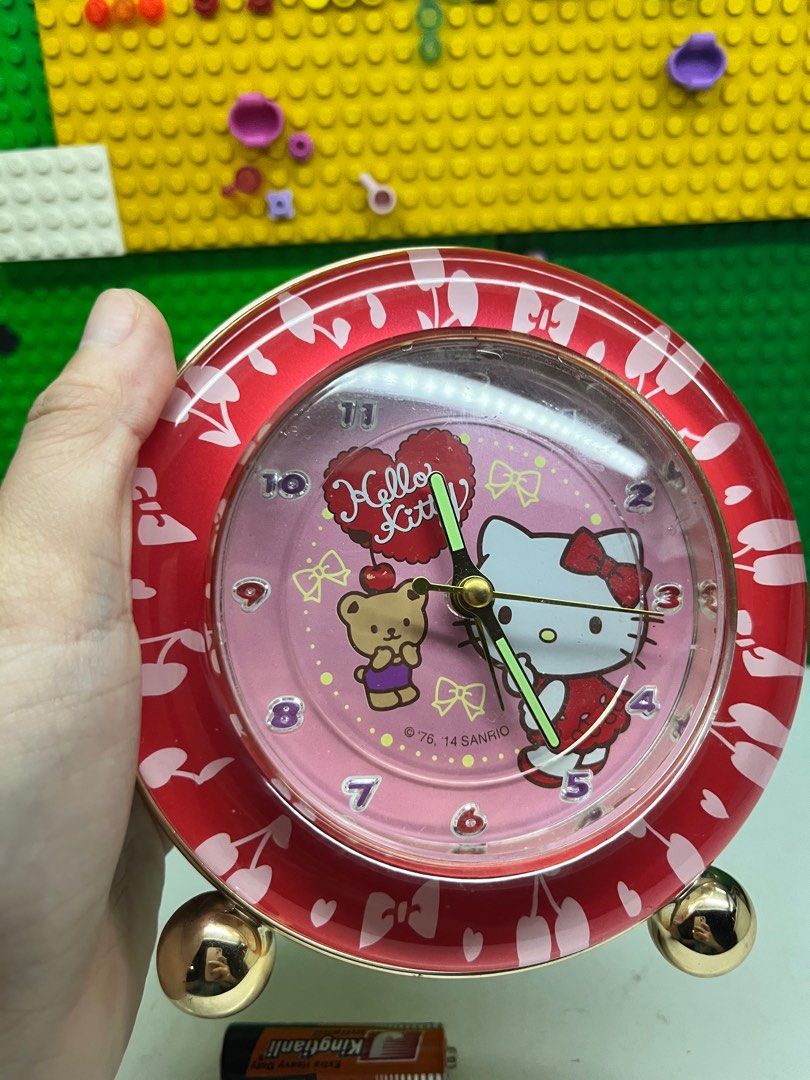 Sanrio Hello Kitty Desk Clock (Category: Clocks) located in Caloocan City. Submitted by snapshop_ph (Listing ID 1297420826, Image 2). Description: 💟 Good working condition 💟 sanrio markings 💟 batteries not included 💟 Php550 💟 First to pay policy,paid means sold (regardless if mine/offer) 💟 All items crossposted 💟 Lalamove or Flash delivery 💟 Gcash, Bdo, Metrobank 💟 North Caloocan area.