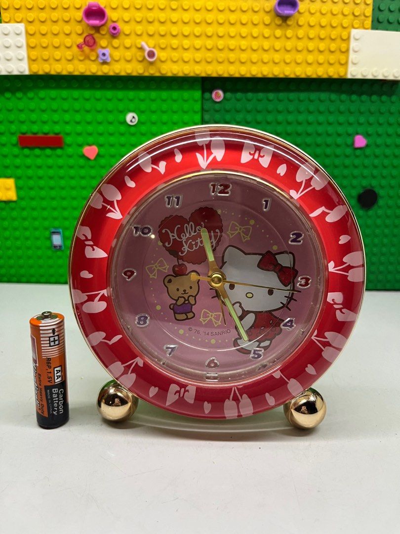 Sanrio Hello Kitty Desk Clock (Category: Clocks) located in Caloocan City. Submitted by snapshop_ph (Listing ID 1297420826, Image 1). Description: 💟 Good working condition 💟 sanrio markings 💟 batteries not included 💟 Php550 💟 First to pay policy,paid means sold (regardless if mine/offer) 💟 All items crossposted 💟 Lalamove or Flash delivery 💟 Gcash, Bdo, Metrobank 💟 North Caloocan area.