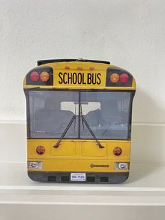 School Bus Sandwich Tin Lunchbox