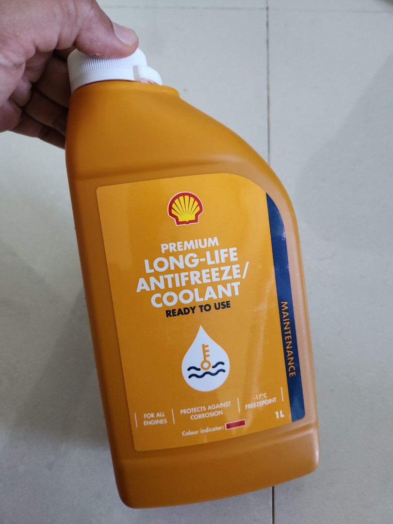 Shell Coolant, Car Accessories, Accessories on Carousell