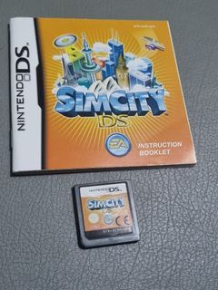 SIM City DS Nintendo DS Cartridge
With instruction booklet