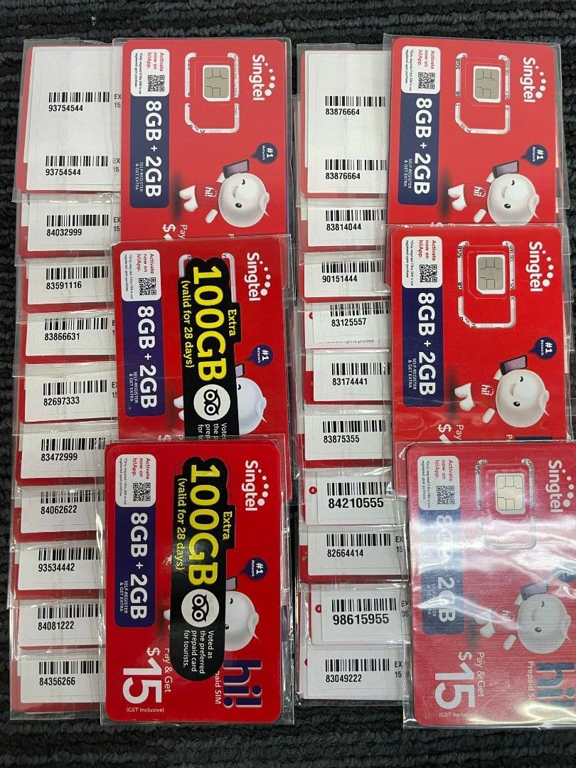 SINGTEL singapore, Mobile Phones & Gadgets, Mobile & Gadget Accessories