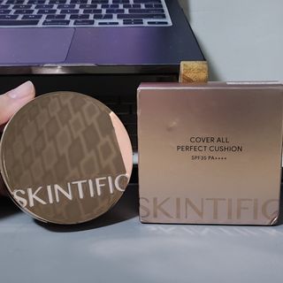 Skintific Cover All Perfect Cushion SPF 35 PA++++ in 02 Ivory