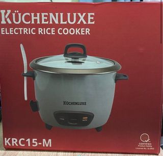 Slightly used Kuchenluxe 1.5L 8-cup capacity Electric Rice Cooker