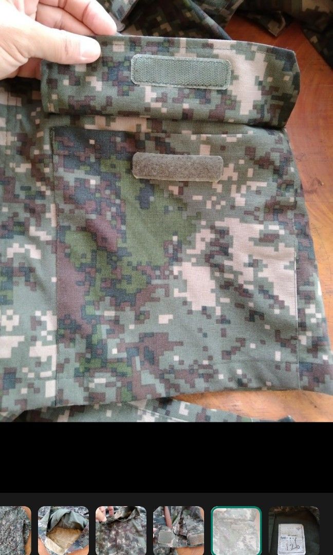 South Korean Army Uniform (Category: Activewear) located in Pasig City. Submitted by enrico.caja63 (Listing ID 1297472355, Image 3). Description: .