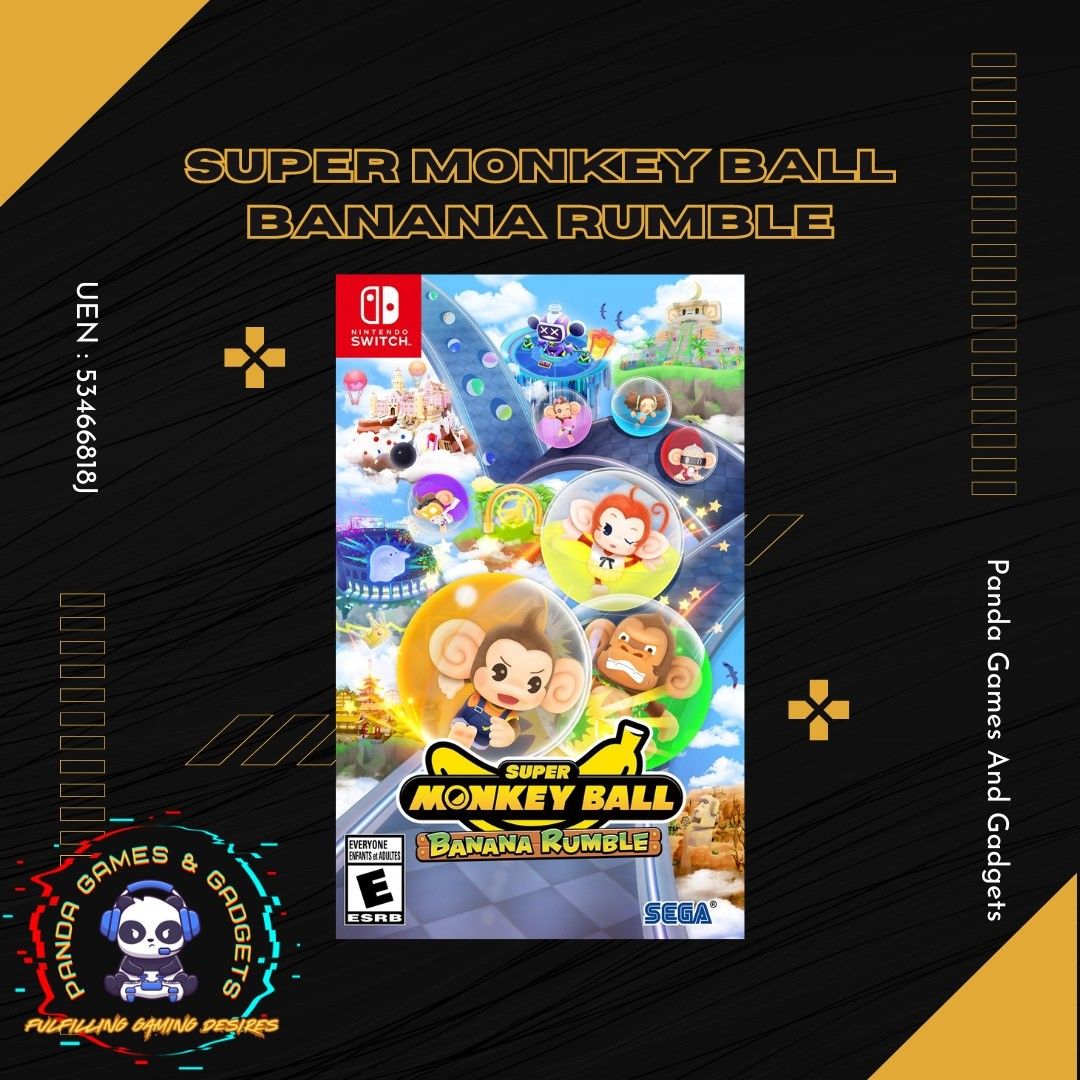 Super Monkey Ball Banana Rumble (Nintendo Switch Physical