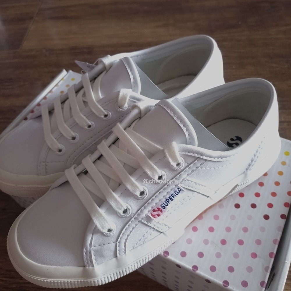 SUPERGA 2750 VEGAN FAUX LEATHER SNEAKERS Carousell