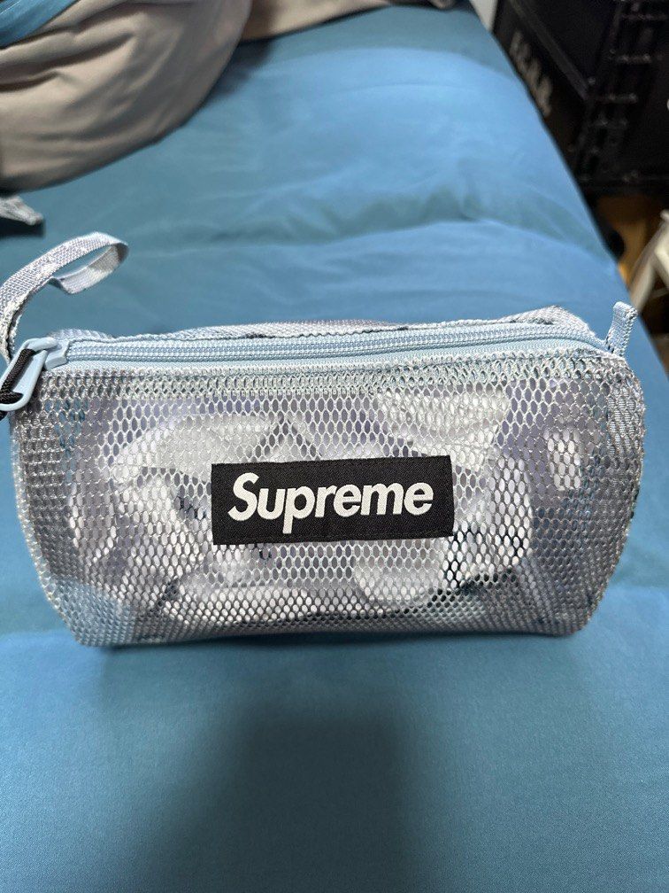 Supreme utility pouch SS20 blue chocolate chip camo