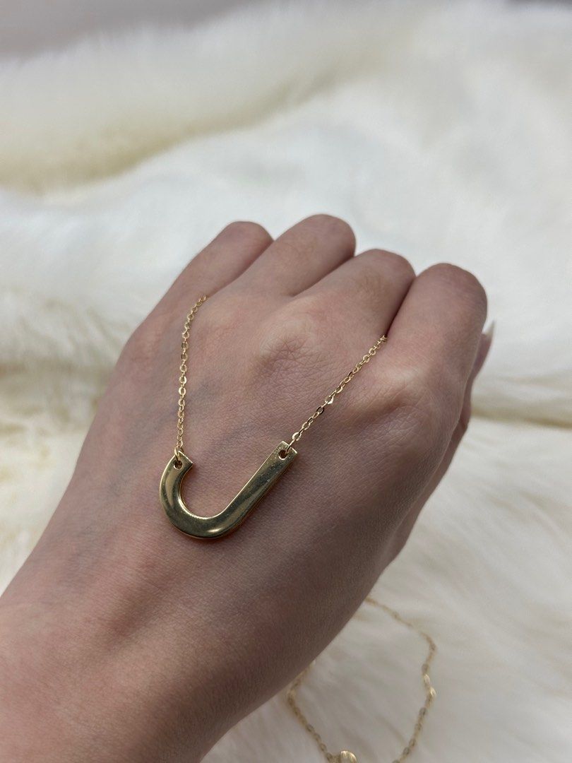 Tiffany Co. Initial Necklace