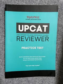 UPCAT and other CETS Brainbox Reviewer