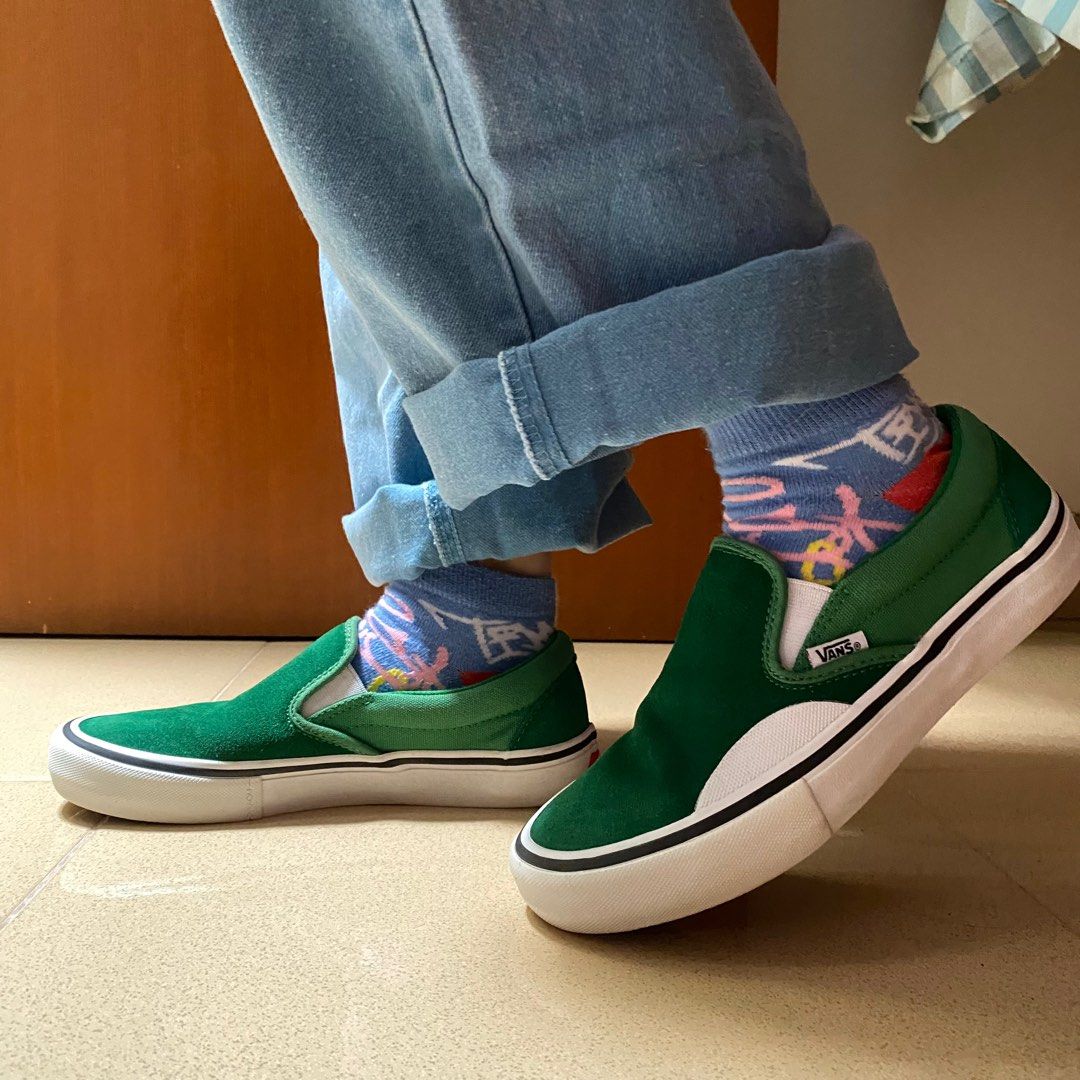 Vans slip on pro amazon white sale