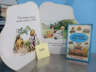 Winnie the pooh vintage book with free board book
