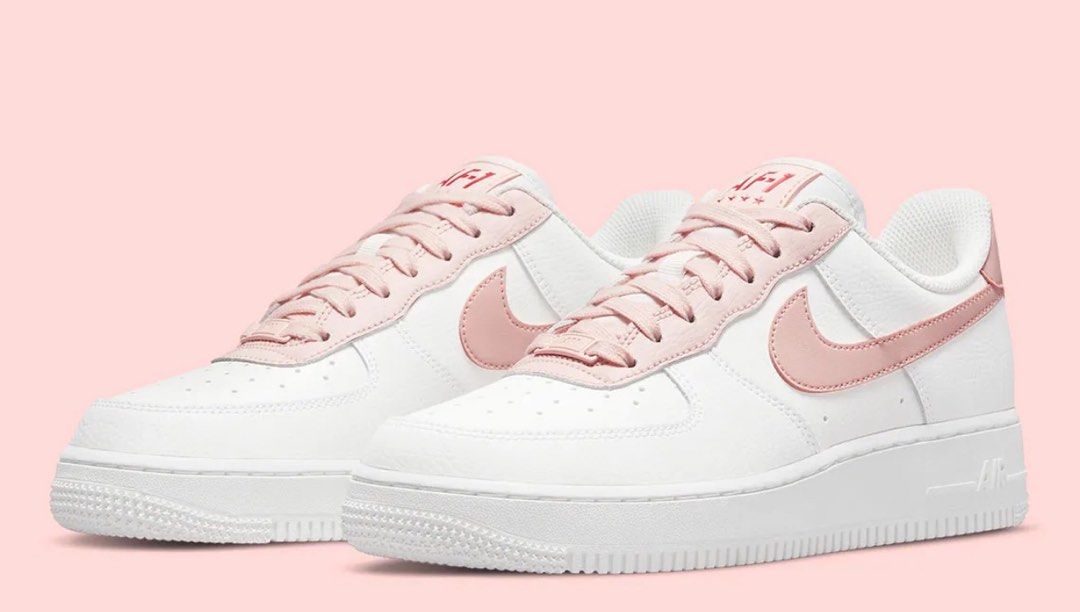 nike air force 1 07 white pink