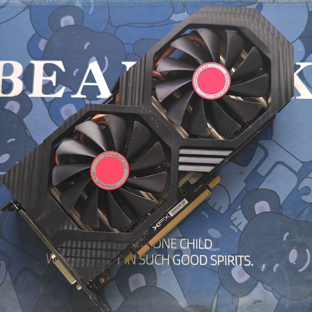 XFX RX 590 GME Black Wolf 8GB, Computers Tech, Parts - Main Image