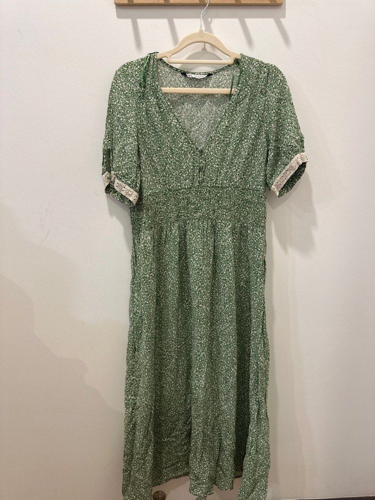 Zara green Sundress, Women's Fashion, Dresses & Sets, Dresses on Carousell Zara green Sundress, Women's Fashion, Dresses & Sets, Dresses on Carousell