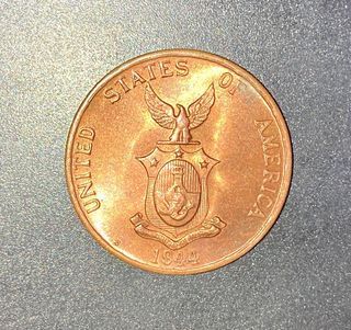 1944 San Francisco mint one centavo coin